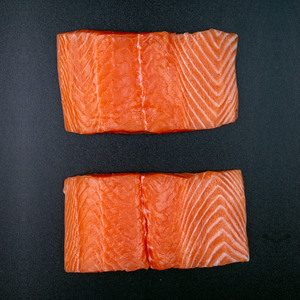 Fresh Norwegian Salmon Boneless Skinless Fillet 350g Approx. Weight