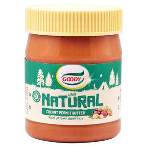 Goody Natural Creamy Peanut Butter 340g