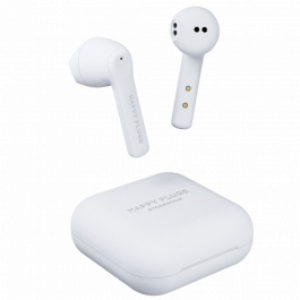 HAPPY PLUGS Air 1 Go True Wireless Headphones - White
