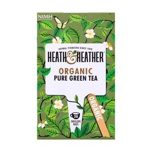 Heath & Heather Organic Pure Green Tea 20pcs