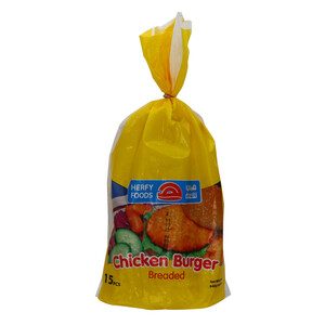 Herfy Foods Chicken Burger Breaded 15pcs 840g