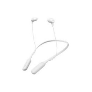 JVC Bluetooth Neckband Headphones, White (HA-FX39BT-WJ)