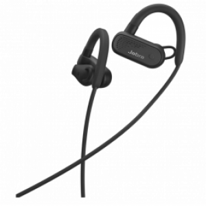 Jabra Elite Active 45e Wireless Sports Open Earbud Design, Waterproof with Alexa Built-In, Black