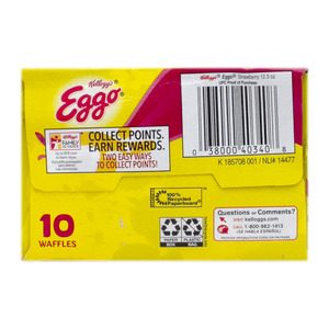 Kellogg's Eggo Strawberry Waffles 350g