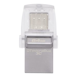 Kingston DataTraveler MicroDuo 3C USB Flash Drive DTDUO3C 64GB