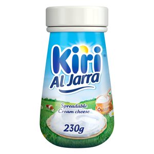 Kiri Jarra Spreadable Cream Cheese Jar 230g