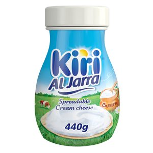 Kiri Jarra Spreadable Cream Cheese Jar 440g