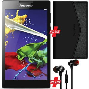 Lenovo Tab A7-30 7inch Wi-Fi 3G 16GB Black + JBL Headset + Samsonite Case