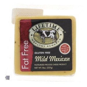 Lifetime Fat Free Mild Mexican Cheese 227g