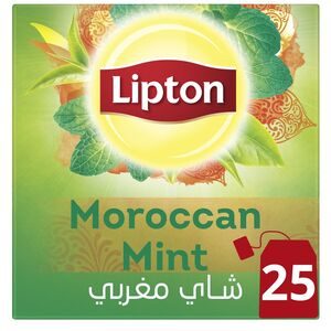 Lipton Green Tea Moroccan Mint 25 Teabags