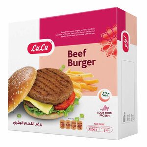 Lulu Beef Burger 1.2kg