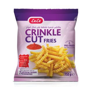 Lulu Crinkle Cuts Fries 750g