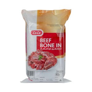 Lulu Frozen Beef Bone In 900g