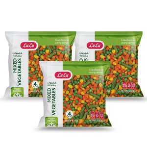 Lulu Mixed Vegetables 3 x 450g
