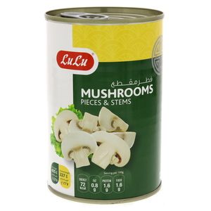 Lulu Mushrooms Pieces And Stems 425g