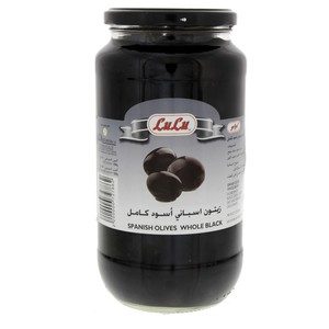 Lulu Spanish Black Olives 550g