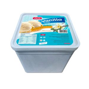 Lulu Vanilla Flavored Ice Cream 4Litre