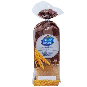 Lusine Sliced Brown Bread 1pkt