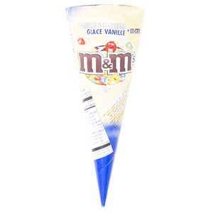 M&M's Vanilla Cone Ice Cream 1pc