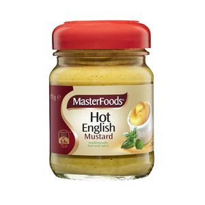 Masterfoods Hot English Mustard 175g