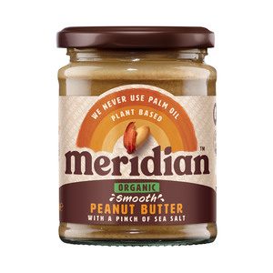 Meridian Organic Smooth Peanut Butter 280g