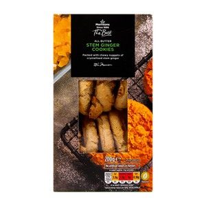 Morrisons All Butter Stem Ginger Cookies 200g