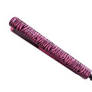 (N12875637A) جوسي بير مكواة التمليس (ستريتنر) 1.25 إنش وردي/أسود