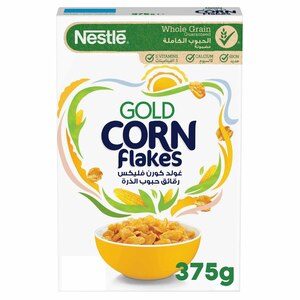 Nestle Gold Corn Flakes Breakfast Cereal 375g