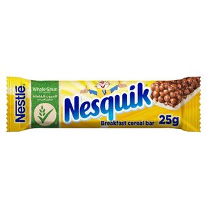 Nestle Nesquik Chocolate Cereal Bar 25g