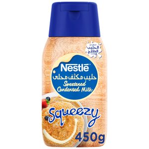 Nestle Sweetened Condensed Milk Squeezy Bottle 450g