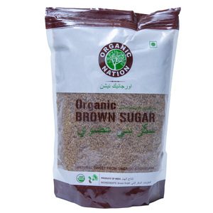 Organic Nation Organic Brown Sugar 1kg