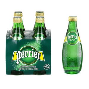 Perrier Natural Sparkling Mineral Water Regular 330ml