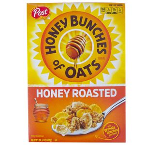 Post Honey Bunches of Oats Cereal with Roasted Honey 411g