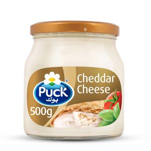 Puck Cheddar Cream Cheese Spread 500g