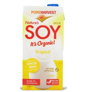 Pureharvest Organic Nature's Soy Milk Original 1Litre