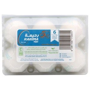 Rahima White Eggs 6pcs