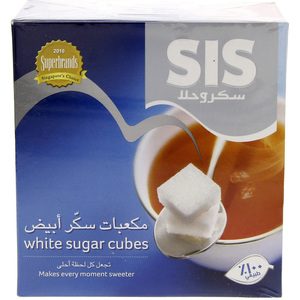 Sis White Sugar Cubes 454g