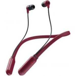 Skullcandy Inkd+ Wireless In-Ear Headphones with Mic - Moab Red/Black