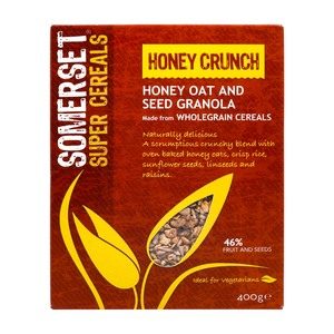 Somerset Super Cereals Honey Crunch 400g