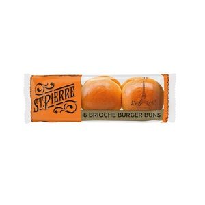 St Pierre Brioche Burger Buns 300g