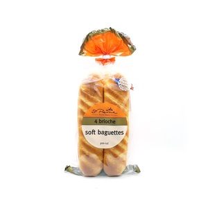 St Pierre Brioche Soft Baguettes 4pcs