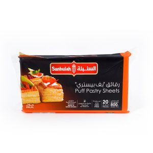 Sunbullah Puff Pastry Sheets 800g