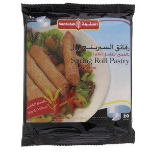Sunbullah Spring Roll Pastry Whole Wheat 20pcs