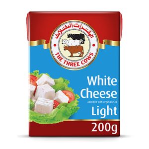 The Three Cows White Cheese Light 200g