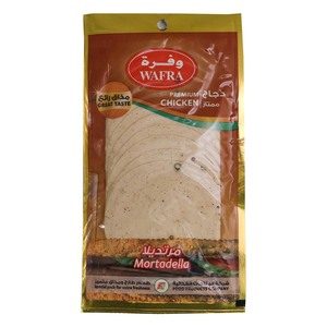 Wafra Premium Chicken Mortadella Pepper 200g