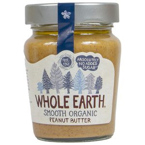 Whole Earth Smooth Organic Peanut Butter 227g