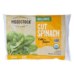 Woodstock Organic Cut Spinach 283g