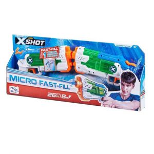 صورة إكس شوت - مسدس ماء صغير 2P سريع التعبئة عبوة كومبو