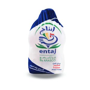 إنتاج دجاج كامل مجمد 600 جم × 10
