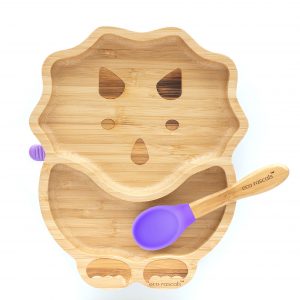 إيكو راسكلز طبق طعام خيزران...